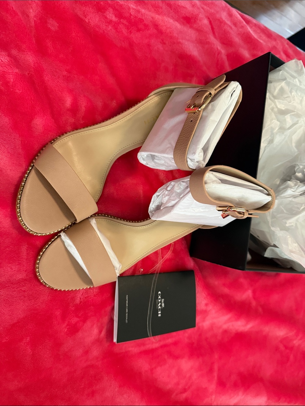 Coach Sandals with Heel